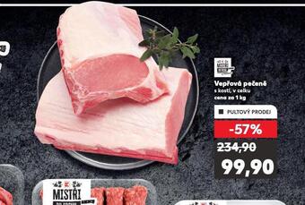 Kaufland Vepřová pečeně s kostí nabídka