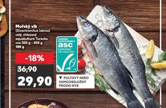 Kaufland Mořský vlk nabídka