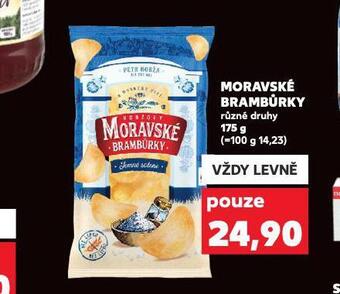 Kaufland Moravské brambůrky nabídka