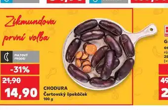 Kaufland Chodura čertovský špekáček nabídka