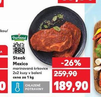 Kaufland Steak mexico nabídka
