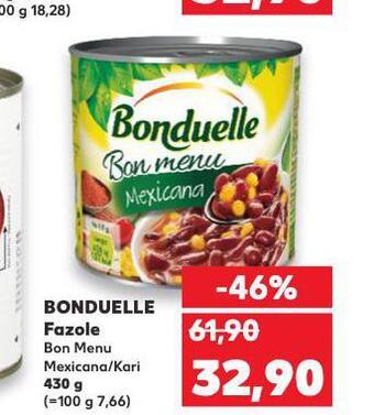 Kaufland Bonduelle fazole nabídka