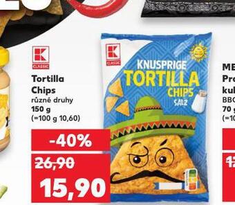 Kaufland Tortilla chips nabídka