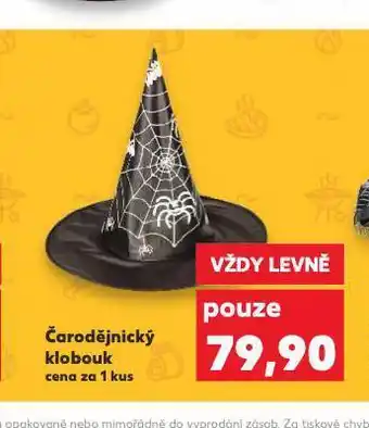 Kaufland Čarodějnický klobouk nabídka