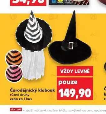Čajodějnický klobouk