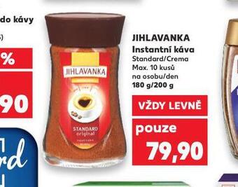 Kaufland Jihlavanka instantní káva nabídka