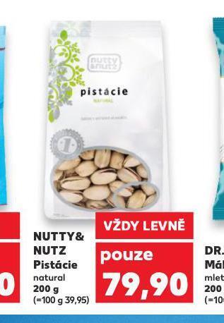 Kaufland Nutty & nutz pistácie nabídka