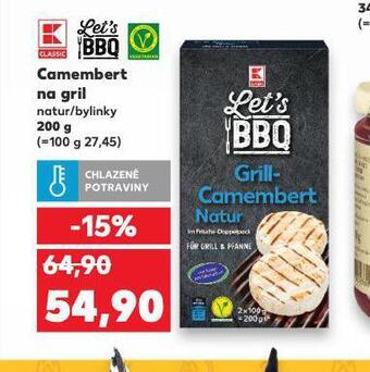 Kaufland Camembert na gril nabídka