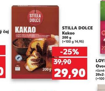 Kaufland Stilla dolce kakao nabídka