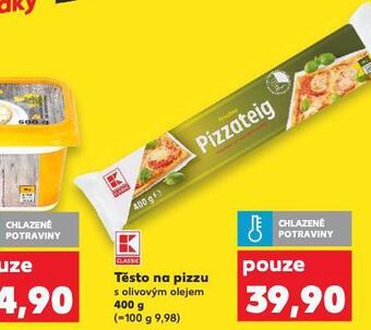 Kaufland Těsto na pizzu nabídka