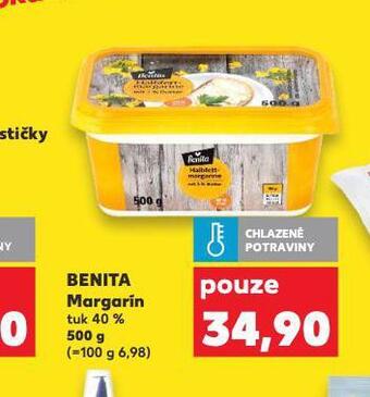 Kaufland Benita margarín nabídka