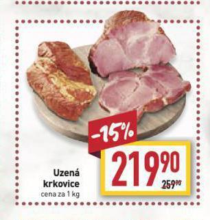 Billa Uzená krkovice nabídka