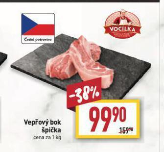 Billa Vepřový bok špička nabídka