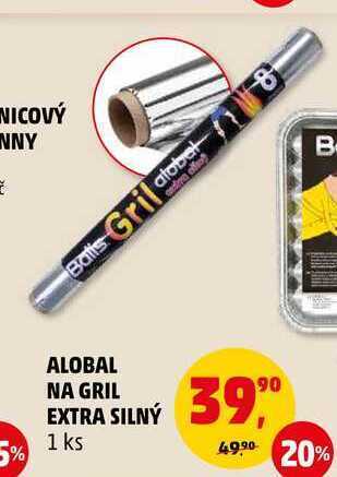 Penny Market Alobal na gril extra silný, 1 ks nabídka