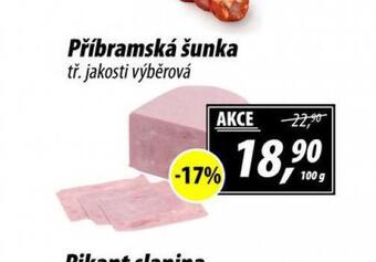 ZEMAN Příbramská šunka nabídka