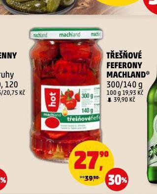 Penny Market Třešňové feferony machland nabídka