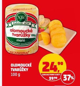 Penny Market Olomoucké tvarůžky nabídka