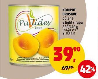 Penny Market Kompot broskve nabídka