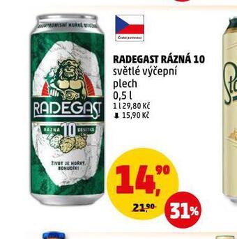 Penny Market Pivo radegast nabídka