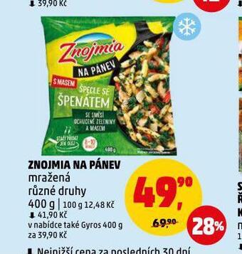 Penny Market Znojmia na pánev nabídka