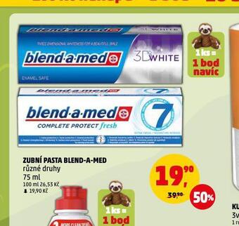 Penny Market Zubní pasta blend-a-med nabídka