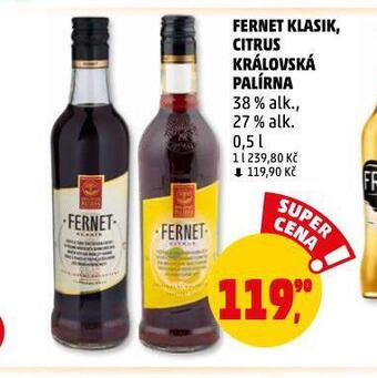 Penny Market Fernet citrus nabídka