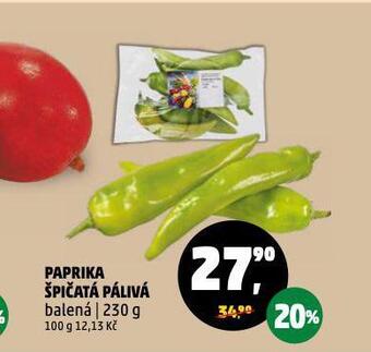 Penny Market Paprika špičatá pálivá nabídka