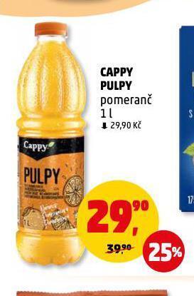 Penny Market Cappy pulpy nabídka