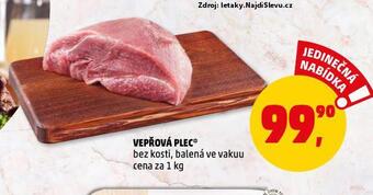 Penny Market Vepřová plec nabídka