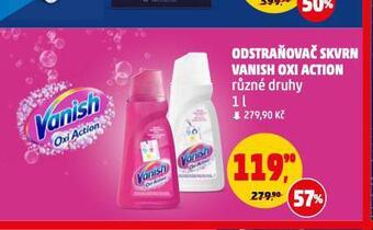 Penny Market Odstraňovač skvrn vanish oxi action nabídka
