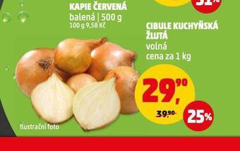 Penny Market Cibule kuchyňská žlutá nabídka