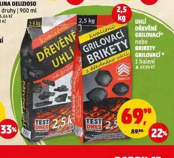 Penny Market Brikety grilovací nabídka