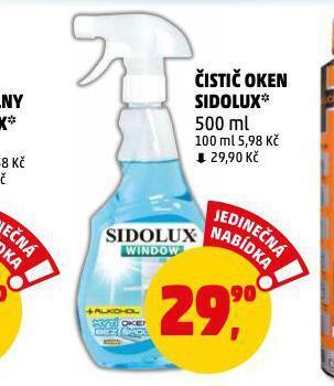 Penny Market Sidolux čistič oken nabídka