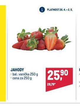 Makro Jahody nabídka