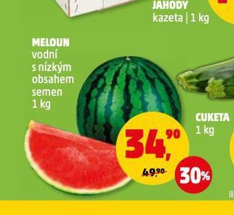 Penny Market Meloun vodní nabídka