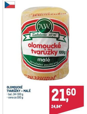 Makro Olomoucké tvarůžky nabídka