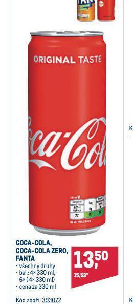 Makro Coca-cola nabídka