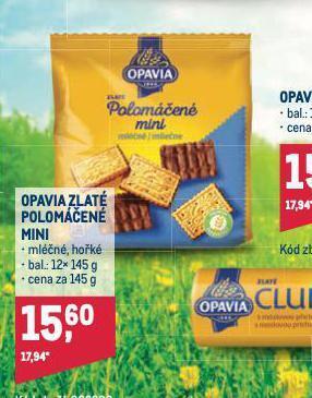 Makro Opavia zlaté polomáčené nabídka