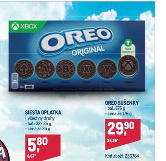 Makro Oreo sušenky nabídka
