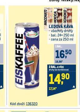 Makro Ledová káva nabídka