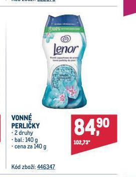 Makro Lenor vonné perličky nabídka