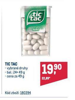 Makro Tic tac nabídka
