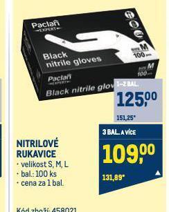 Makro Nitrilové rukavice nabídka