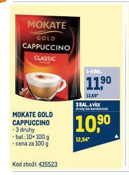 Makro Mokate gold káva nabídka