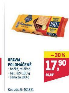 Makro Opavia polomáčené nabídka