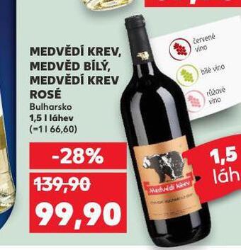 Kaufland Medvědí krev nabídka