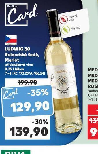 Kaufland Ludwig 30 merlot nabídka