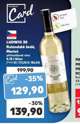 Kaufland Ludwig 30 rulandské šedé nabídka