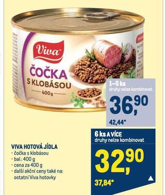 Makro Viva hotová jídla nabídka
