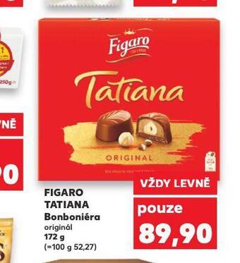 Kaufland Figaro tatiana bonboniéra nabídka